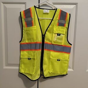 Safety Vest Size small only worn once for Halloween costume